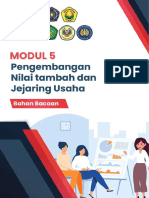 5 - Pengembangan Nilai Tambah Dan Jejaring Usaha