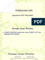 TM 4 Keterbukaan Diri (Johari Window)