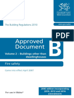 Building Regulations Guidance Part b Fire Safety Volume 2 Buildings Other Than Dwellinghouses