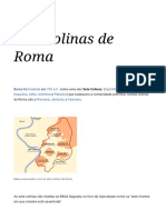 Sete colinas de Roma – Wikipédia, a enciclopédia livre