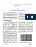 Analysis of Wind Loads Acting On Large Span Double-Arched Roof Structure With Opening Ends