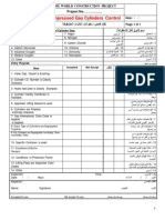 Compressed Gas Cylinders Access Control Inspection Checklists