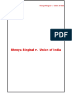 Shreya Singhal v. Union of India