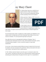 St. Anthony Mary Claret