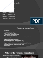 Pandora Paper Leak