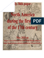 North America During The First Half of The 17th Century. Author: Dimitar Al. Dimitrov