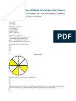 Soal Matematika Kelas 4 - Pecahan Biasa