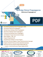 Redesign Sistem Penganggaran