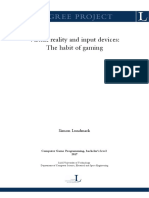 Virtual Reality and Input Devices: The Habit of Gaming: Simon Lundmark