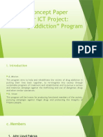 Drug Addiction Program Concept Papers