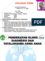 Curriculum Vitae: - Ketua Konsil Kedokteran Indonesia