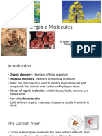 Organic Molecules.