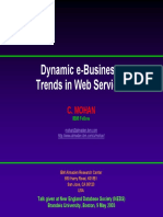 Trends in Dynamic E-Business: Web Services