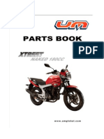 Xtreet Naked 180CC Picture Book 2011 Euro Ii