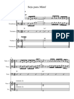 Seja para Mim! - Partitura Completa