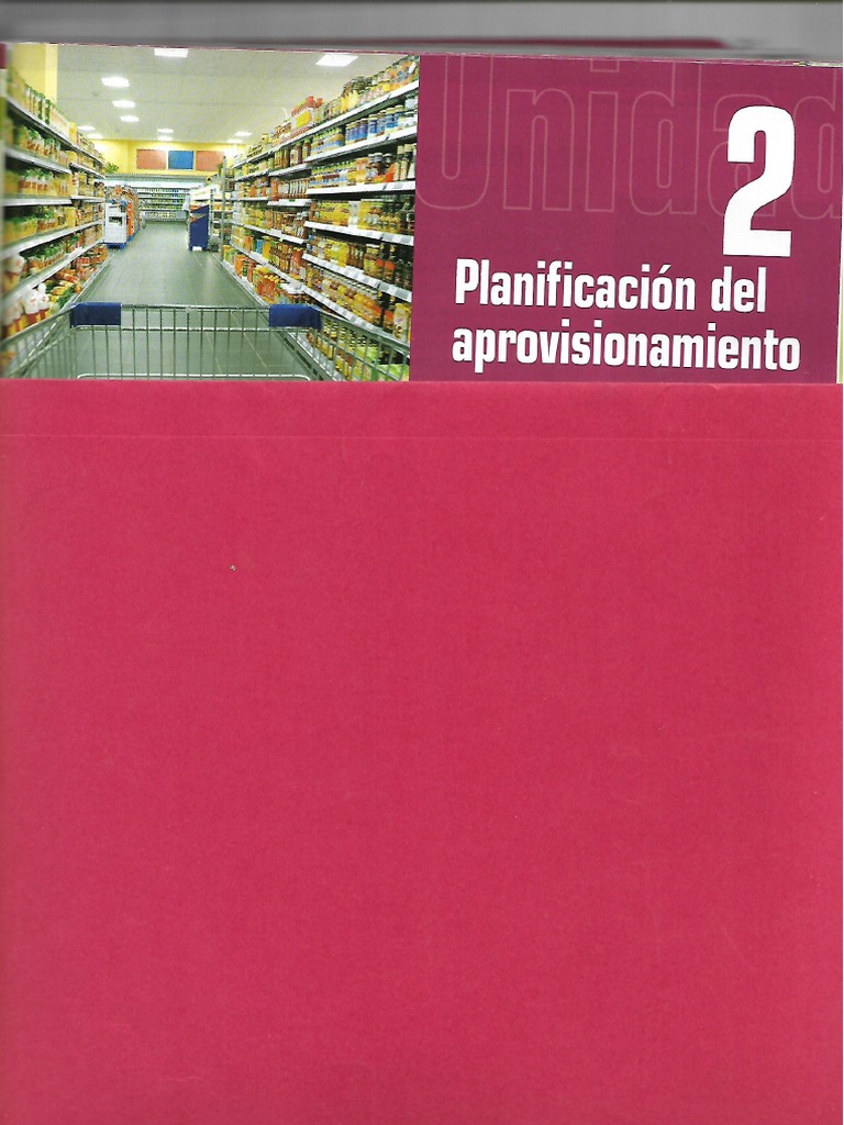 Tema 2 - Planificación Del Aprovisionamiento Tema 2 | PDF