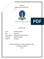 Diskusi 4 Pembelajaran Matematika SD