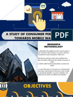 A STUDY OF CONSUMER PERCEPTION TOWARDS MOBILE WALLETS