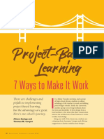 Project Based Learning 2016 EL