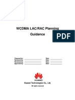 WCDMA RNP LAC - RAC Planning Guidance