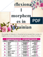 4 Seminar Inflexional Morphemes