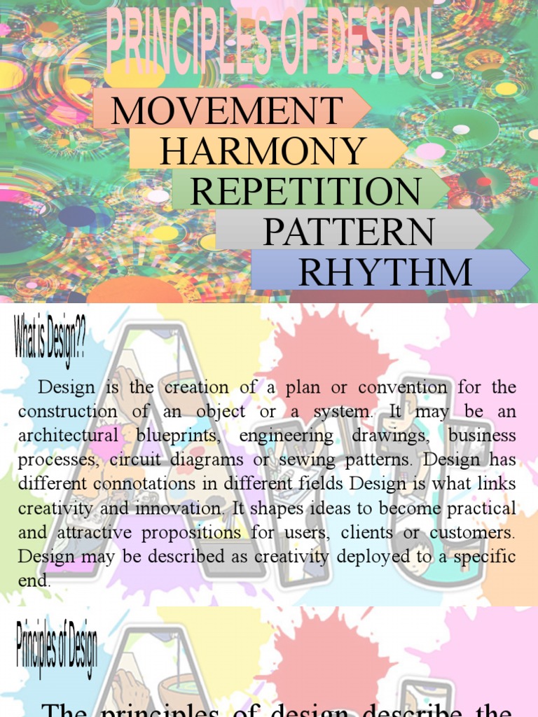 Movement Harmony Rhythm Repetition Pattern | PDF | Composition (Visual ...