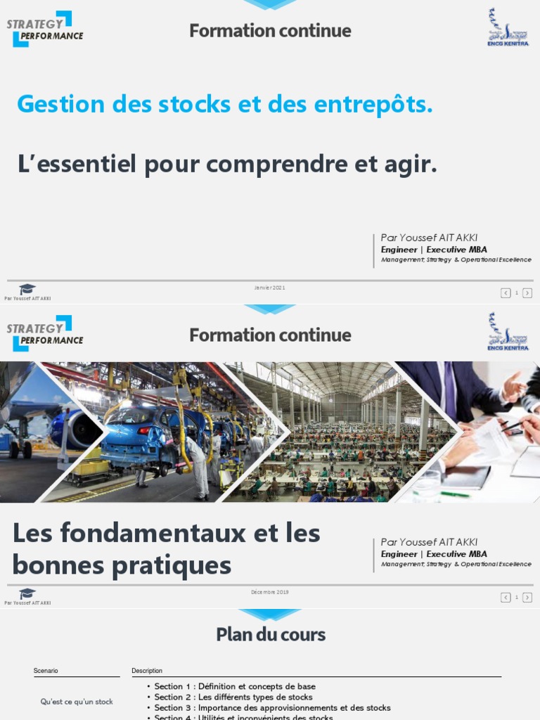 Gestion des Stocks : Méthodes et Pratiques | PDF | Inventaire ...