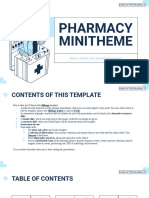 Pharmacy Minitheme by Slidesgo