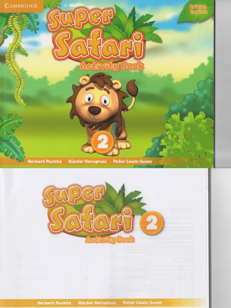 super safari 2 activity book pdf