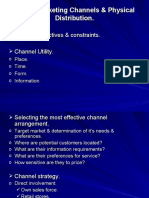 Global Marketing Channels & Physical Distribution