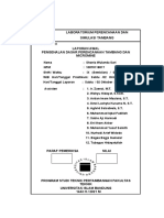 OPTIMASI DATA TAMBANG