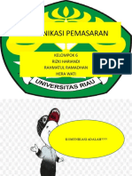 Komunikasi Pemasaran KLP 6