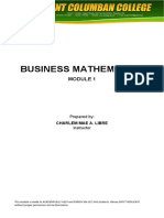Module Business Math