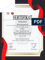 Sertifikat Webinar Nasional Keperawatan