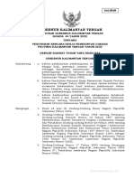Pergub Provinsi Kalteng No 44 Tahun 2020 Tentang Perub Rencana Kerja Tahun 2020