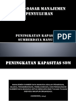 Peningkatan Kapasitas SDM