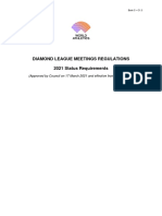 C1.3 - Diamond League Regulations (2021 Status Req