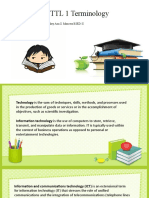 Research On TTL 1 Terminology: Illustrated By: Mary Ann S. Mancera BSED-II