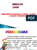 Aliran - Aliran Filsafat Pendidikan