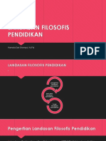 Landasan Filosofis Pendidikan