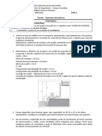 Tarefa - Sistema Elevatório