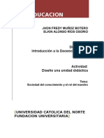 Unidad Didactica - TIC y Educacion (SociedadConocimeinto)2