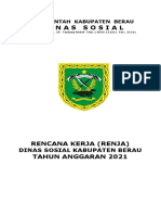 Dinas Sosial - Renja 2020