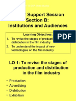 Easter Support Session Section B: Institutions and Audiences