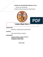 Métodos Cuantitativos Universidad San Antonio Abad Del Cusco