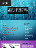 Networking Devices, Media and Connector