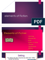Engl 17 Elements of Fiction