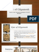 Epic of Gilgamesh: Known As The First Great Masterpiece of World Literature'