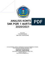 Analisis Konteks SMK Pgri 1 MTP