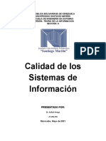 Calidad de Los Sistemas de Información 1